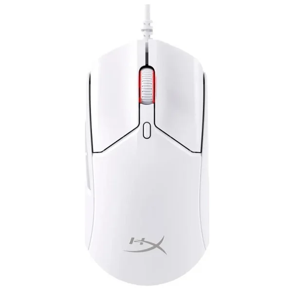 Hyperx Pulsefire Haste 2 Beyaz Makrolu Optik Kablolu Oyuncu Mouse - Görsel 6