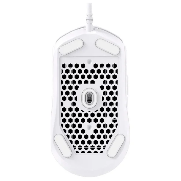 Hyperx Pulsefire Haste 2 Beyaz Makrolu Optik Kablolu Oyuncu Mouse - Görsel 4