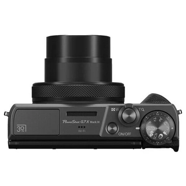 Canon Powershot G7 X Mark Iıı 30. Yıl Dönüm Siyah-Gümüş Dijital Fotoğraf Makinesi - Görsel 3