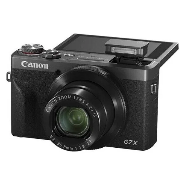 Canon Powershot G7 X Mark Iıı 30. Yıl Dönüm Siyah-Gümüş Dijital Fotoğraf Makinesi - Görsel 4