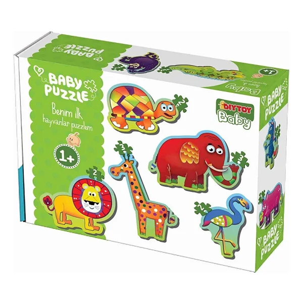 Dıytoy Baby Puzzle Orman Hayvanları (5 Adet) - Görsel 4