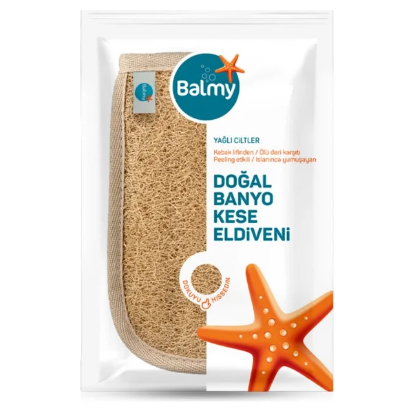Balmy Naturel Balmy Loofah Havlu Eldıven(11011) - Görsel 2