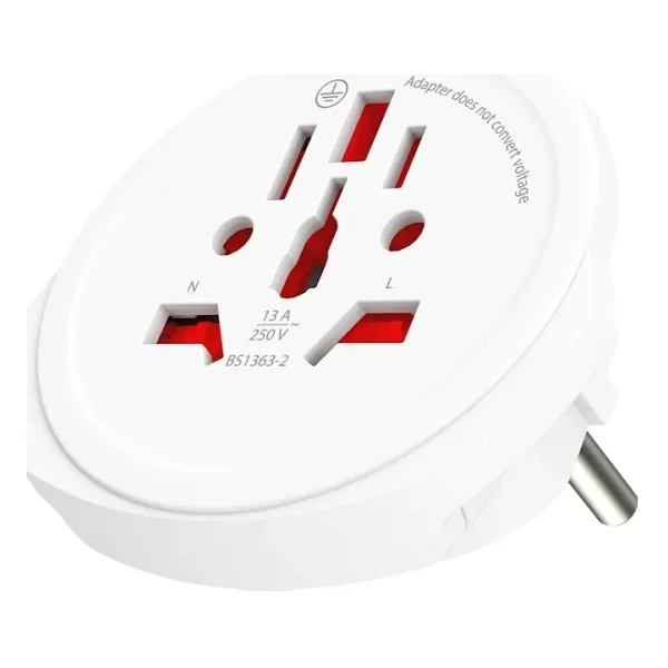 Skross Seyahat Adaptörü World To Europe- (Beyaz) - Görsel 5