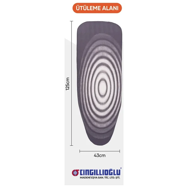 Cıngıllıoğlu Cm-920 Gloria Delux Ütü Masası - Görsel 6