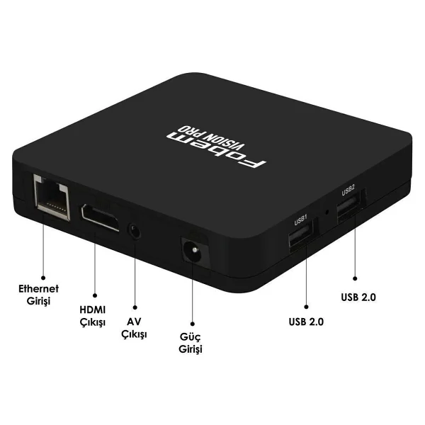 Fobem Vision Pro 6k Android TV Box - Görsel 9