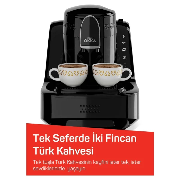 Arzum Okka Elite Ok0040-20 Krom İkili Türk Kahve Makinesi - Görsel 3