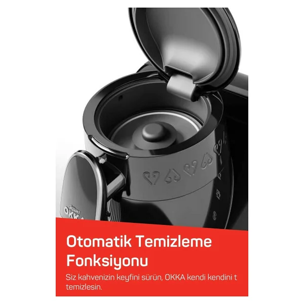 Arzum Okka Elite Ok0040-20 Krom İkili Türk Kahve Makinesi - Görsel 7