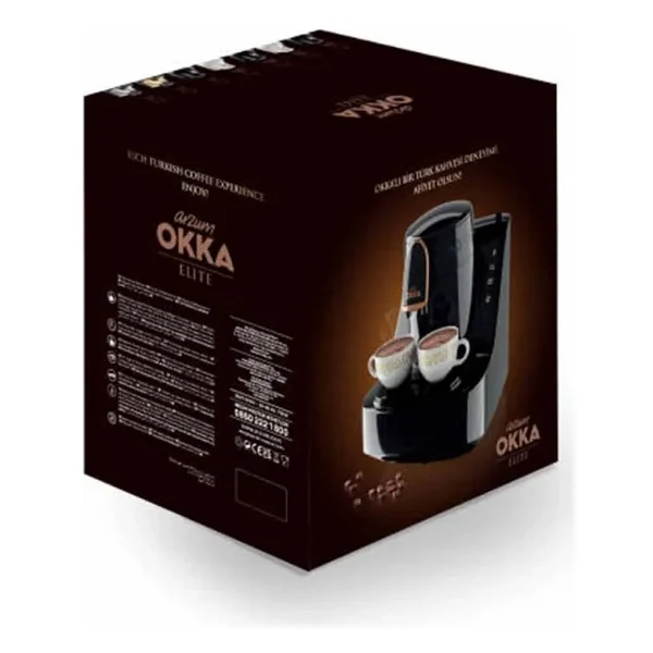 Arzum Okka Elite Ok0040-20 Krom İkili Türk Kahve Makinesi - Görsel 8