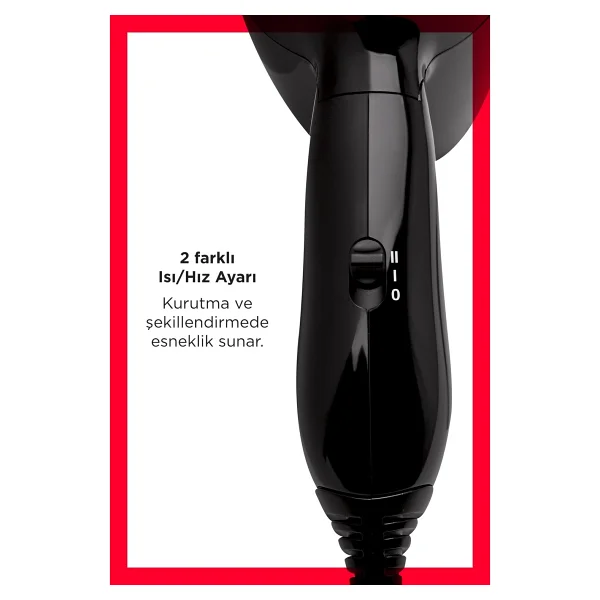 Revlon Rvdr5305 1200 W Seyahat Tipi Saç Kurutma Makinesi - Görsel 10