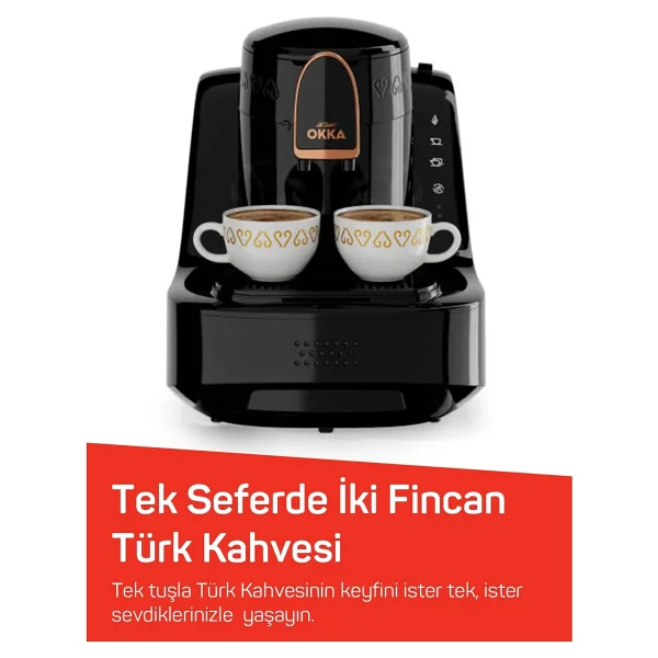 Arzum Okka Elite Ok0040-26 Bakır İkili Türk Kahve Makinesi - Görsel 9
