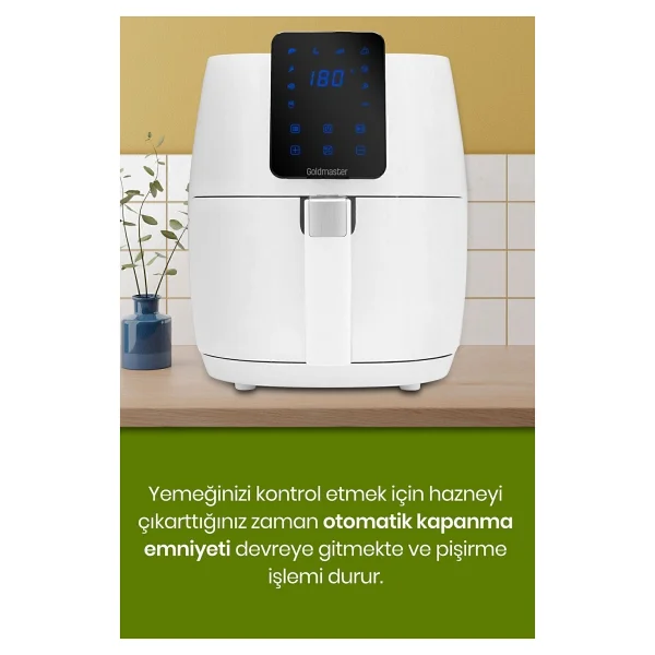 Goldmaster Cenova Gm7491 4.5 Lt Yağsız Fritöz - Görsel 10