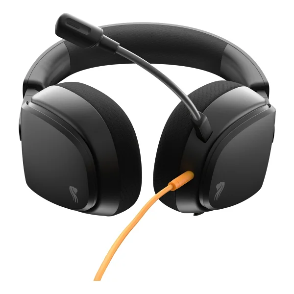 Glorious Ghs Eternal Glo-A-1pc-Blk Siyah Kablolu Kulak Üstü Oyuncu Kulaklığı - Görsel 4