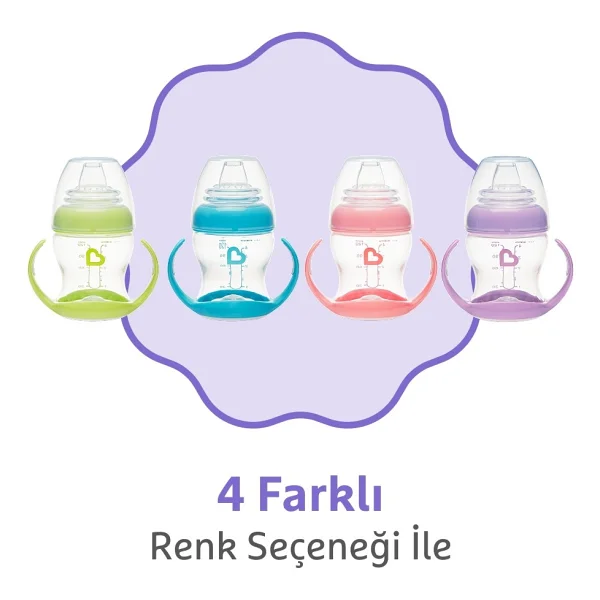 Munchkin Duyarlı Geçiş Bardağı 4 Ay+ 118 Ml Mor - Görsel 4