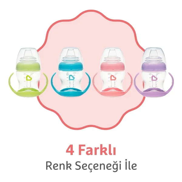 Munchkin Duyarlı Geçiş Bardağı 4 Ay+ 118 Ml Pembe - Görsel 4