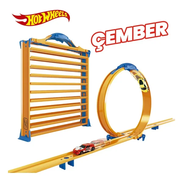 Hot Wheels Racentrack 44 Araba İçin Depolama Rafı Ve Yol Pisti Plastik Malzemeden Üretilmiştir Hwcc9b - Görsel 6
