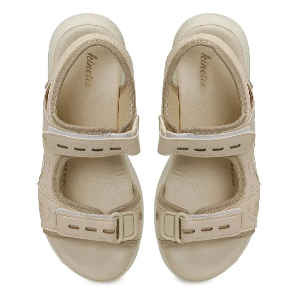Kinetix Frante Krem Kadın Spor Sandalet - Bej - 39 - Görsel 4