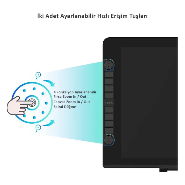 Veikk Vk2200pro Grafik Tablet - Görsel 5