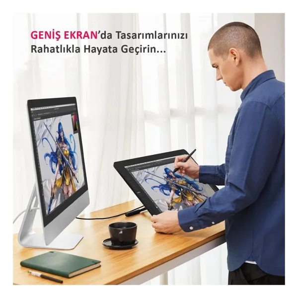 Veikk Vk2200pro Grafik Tablet - Görsel 8