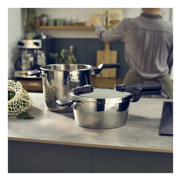 Fissler Vitaquick Elemental 6 Lt + 3.5 Lt Düdüklü Tencere Seti - Görsel 10