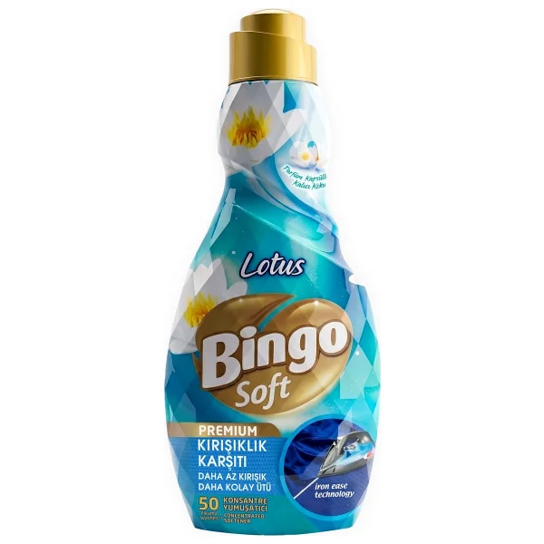 Bingo Soft Lotus Kırışıklık Karşıtı Konsantre Yumuşatıcı 1.2 Lt - Görsel 2