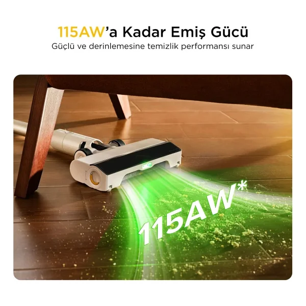 Roborock H60 Şarjlı Dikey Süpürge - Görsel 8