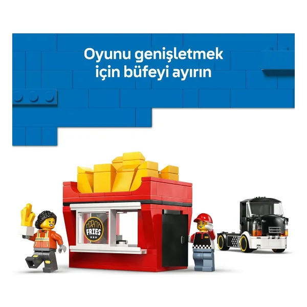 Lego 60488 City Patates Kızartması Kamyonu - Görsel 6