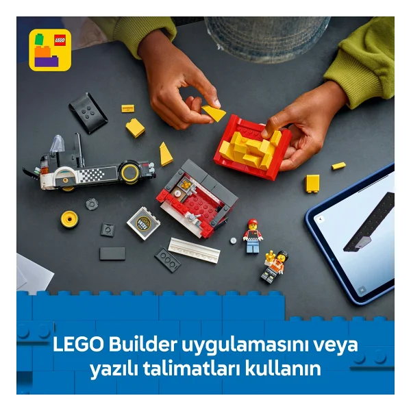 Lego 60488 City Patates Kızartması Kamyonu - Görsel 9