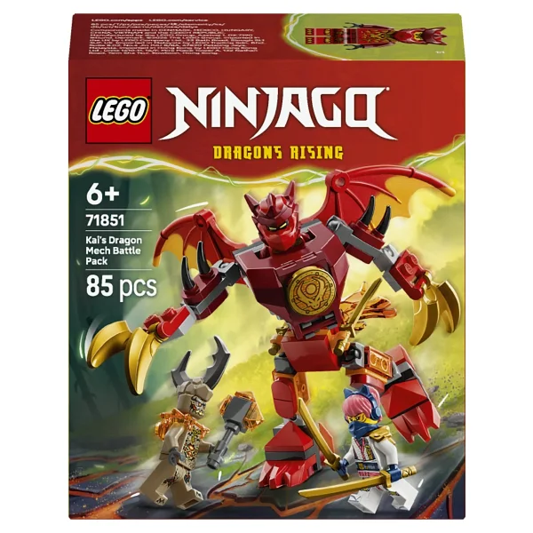Lego 71851 Ninjago Kai'nin Ejderha Robotu Savaş Paketi - Görsel 5