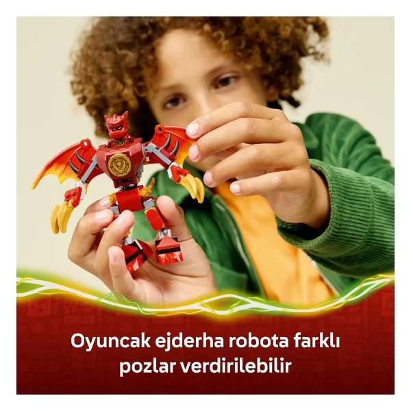 Lego 71851 Ninjago Kai'nin Ejderha Robotu Savaş Paketi - Görsel 8