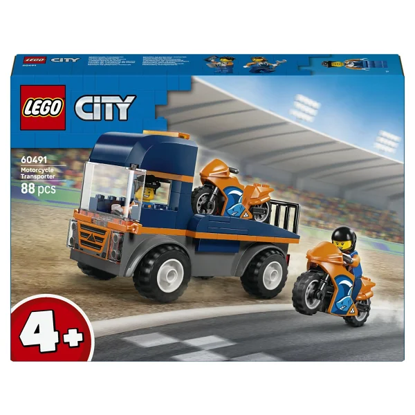Lego 60491 City Motosiklet Taşıyıcı - Görsel 3