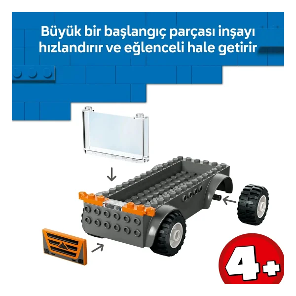 Lego 60491 City Motosiklet Taşıyıcı - Görsel 6