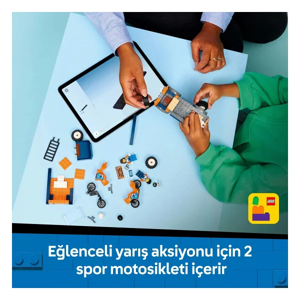 Lego 60491 City Motosiklet Taşıyıcı - Görsel 9
