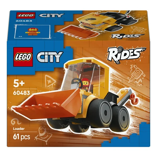 Lego 60483 City Araçlar İnşaat Yükleyicisi - Görsel 10
