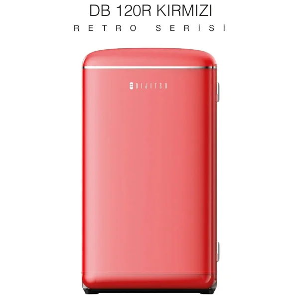 Dijitsu Db120rre Retro Kırmızı Mini Buzdolabı - Görsel 6