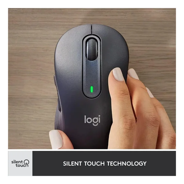 Logitech Signature Mk650 920-011000 Siyah Kablosuz Klavye Mouse Seti - Görsel 7