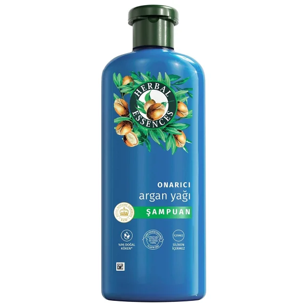 Herbal Essences Onarıcı Argan Yağı 350 ml 4 Adet Şampuan - Görsel 2