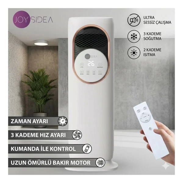 Joysıdea Hava Isıtıcı Soğutucu Hava Nemlendirici Uzaktan Kumandalı Uv Işık Fn-550 - Görsel 8