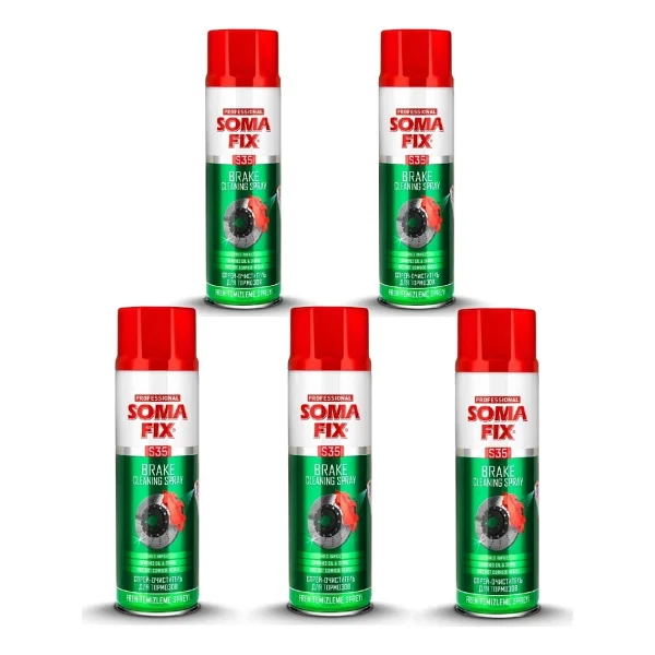 Somafix S35 Fren Balata Ve Genel Amaçlı Temizleyici Sprey 500ml (5 Adet) - Görsel 2