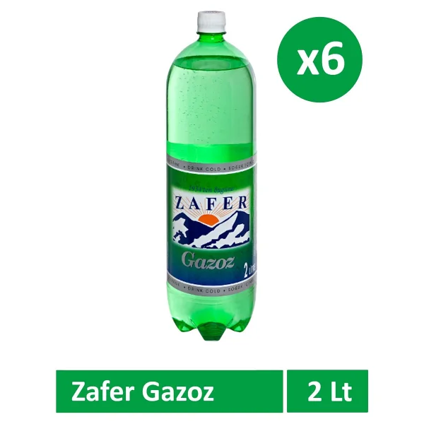Zafer 2 Lt 6'lı Sade Gazoz - Görsel 4