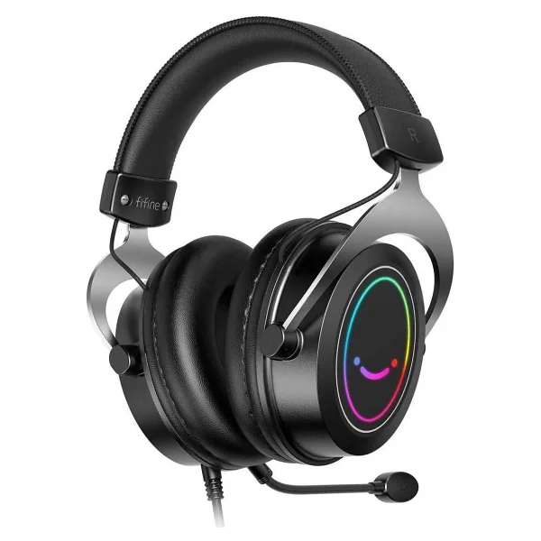 Fifine Ampligame H3 RGB Kablolu Mikrofonlu Kulak Üstü Oyuncu Kulaklığı - Görsel 7