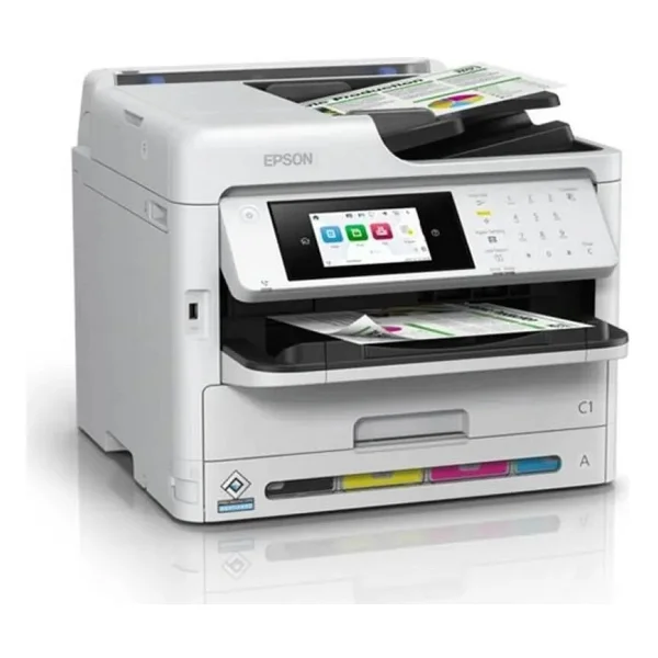 Epson Workforce Pro Wf-C5890dwf Tarayıcı + Fotokopi + Faks Renkli Çok Fonksiyonlu Mürekkep Püskürtmeli Yazıcı - Görsel 2