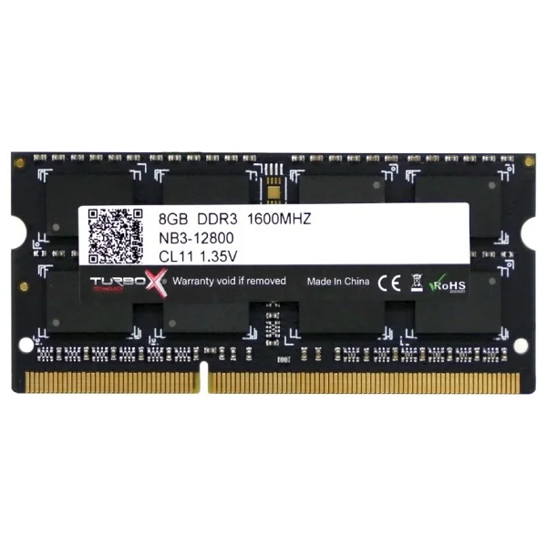 Turbox Evorion X 8gb DDR3 1600mhz Nb RAM - Görsel 5