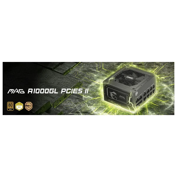 Msı Mag A1000gls Gen5.1 1000 W Power Supply - Görsel 4