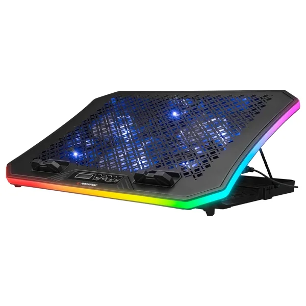 Rampage Ad-Rc34 Metafor 6 Fanlı RGB Laptop Soğutucu - Görsel 8