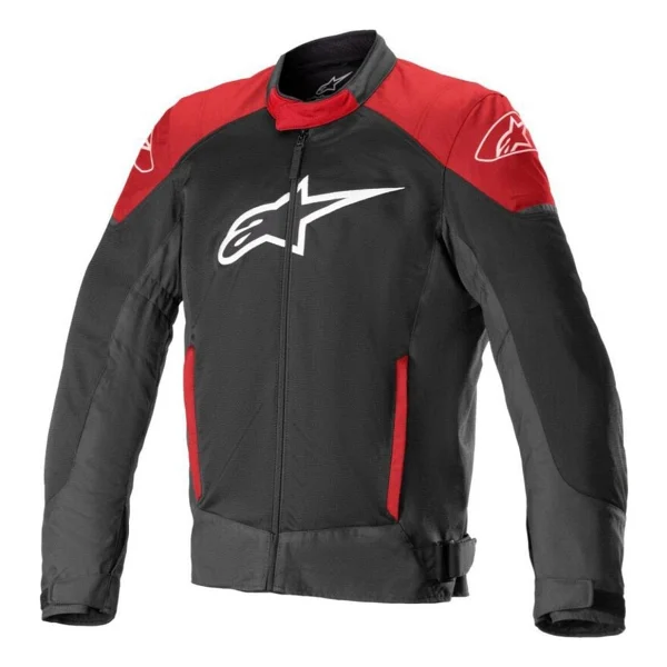 Alpinestars T-Sp X Superair Erkek Siyah-Kırmızı Yazlık Motosiklet Montu - Görsel 4