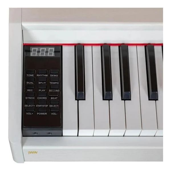 Jwin Sdp-88 Tuş Hassasiyetli Beyaz Dijital Piyano - Görsel 6