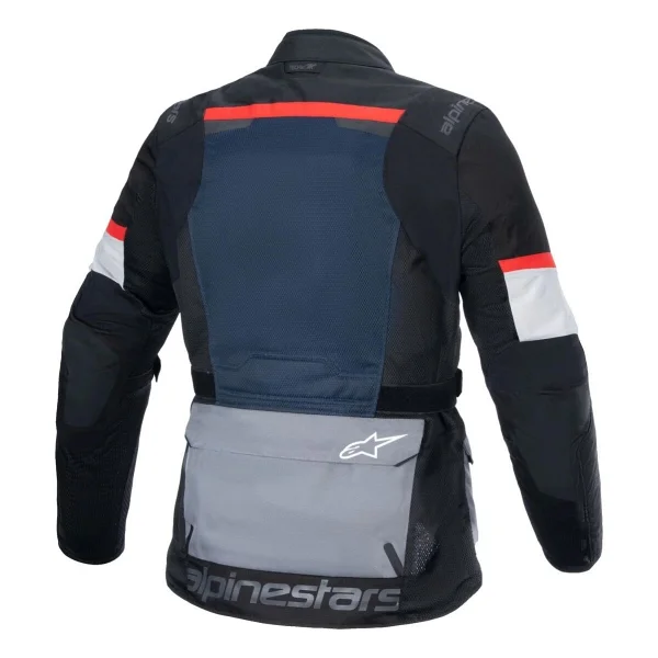 Alpinestars Andes Air Drystar Erkek Gri-Mavi 4 Mevsim Motosiklet Montu - Görsel 4