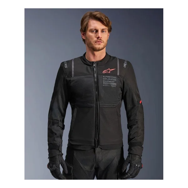 Alpinestars St-2 Air Erkek Siyah Yazlık Motosiklet Montu - Görsel 7