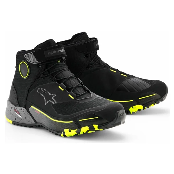 Alpinestars Cr-X Drystar Siyah-Sarı Erkek Motosiklet Ayakkabısı - Görsel 6