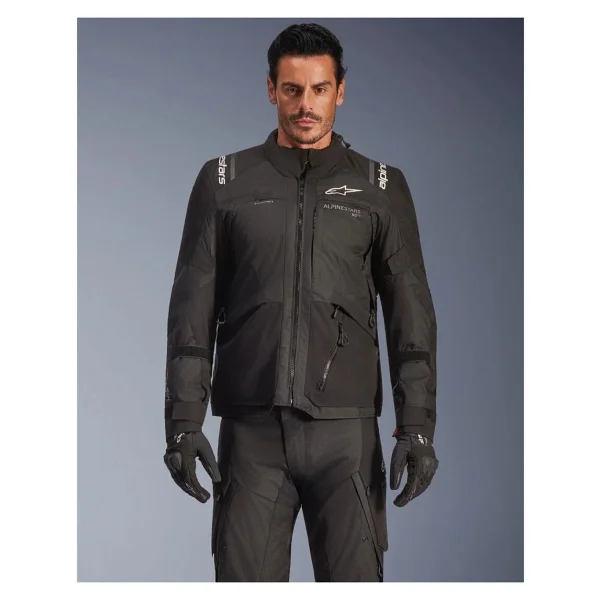 Alpinestars Andes V4 Drystar Erkek Siyah 4 Mevsim Motosiklet Montu - Görsel 6